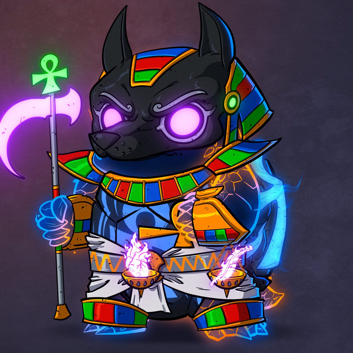 Turtle #1279 - Anubis