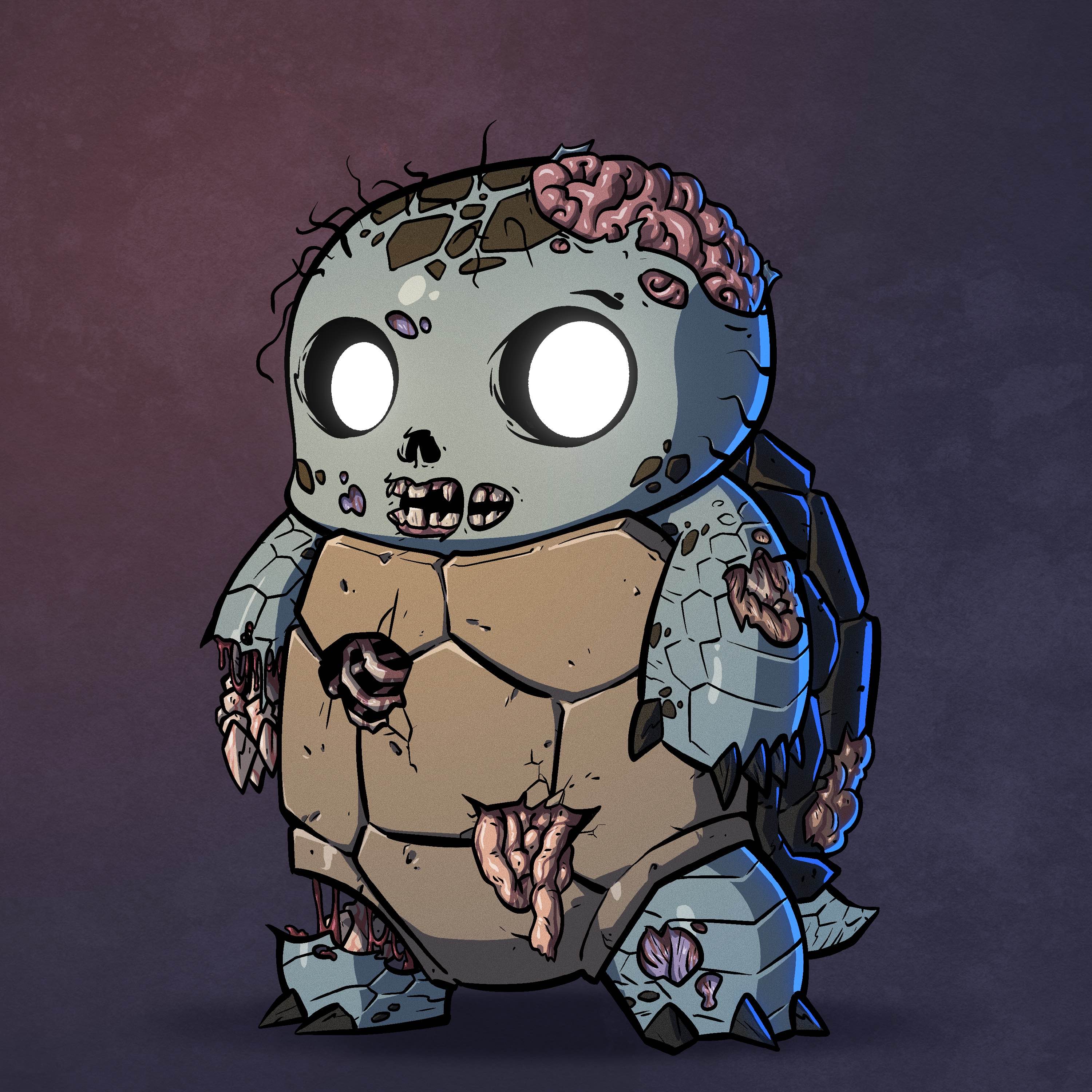Turtle #13 - Zombie
