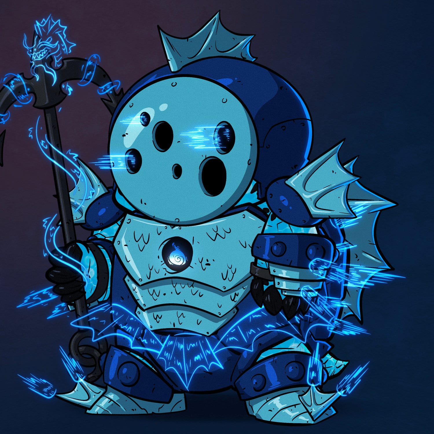 Turtle #1333 - Water Knight