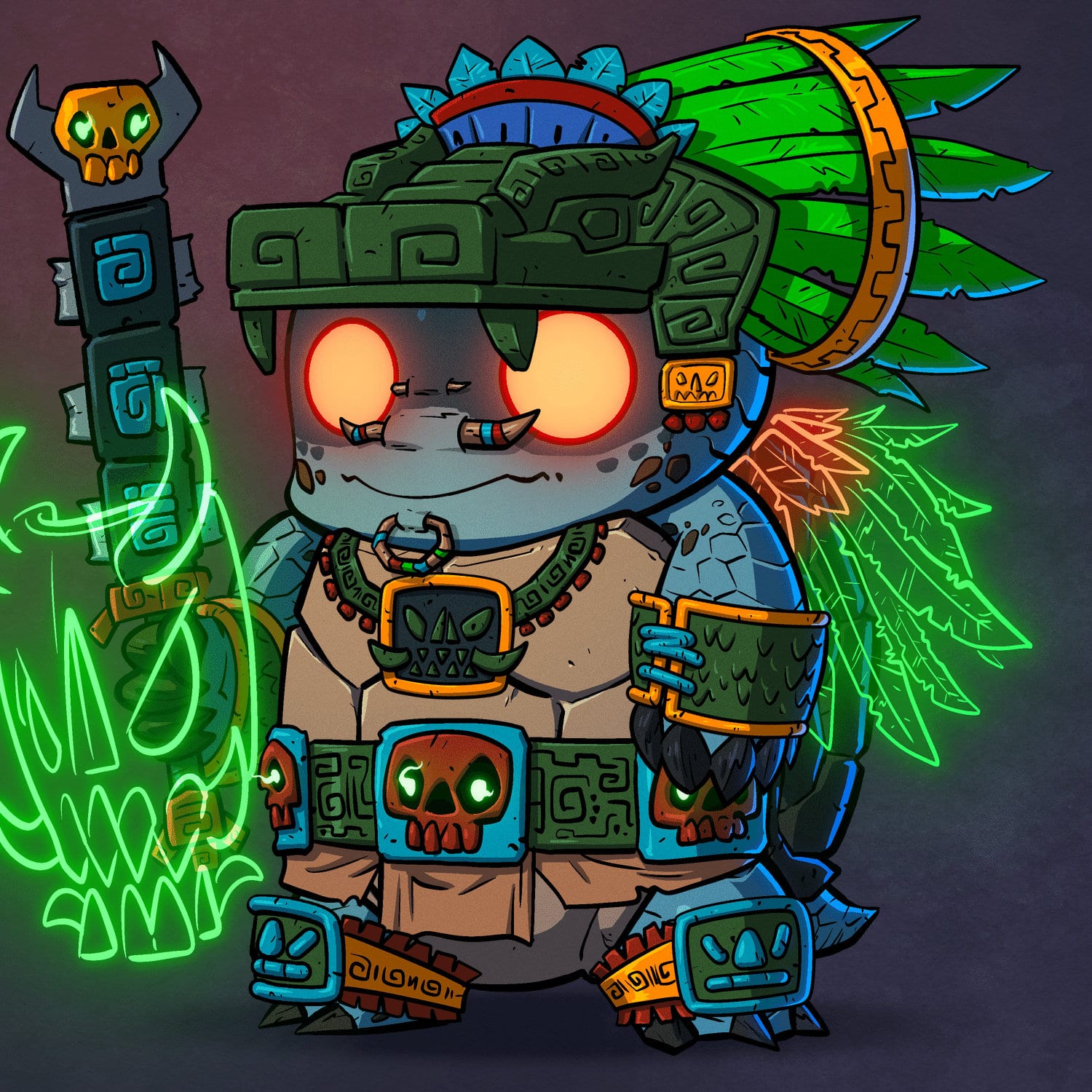 Turtle #1469 - Kukulkan