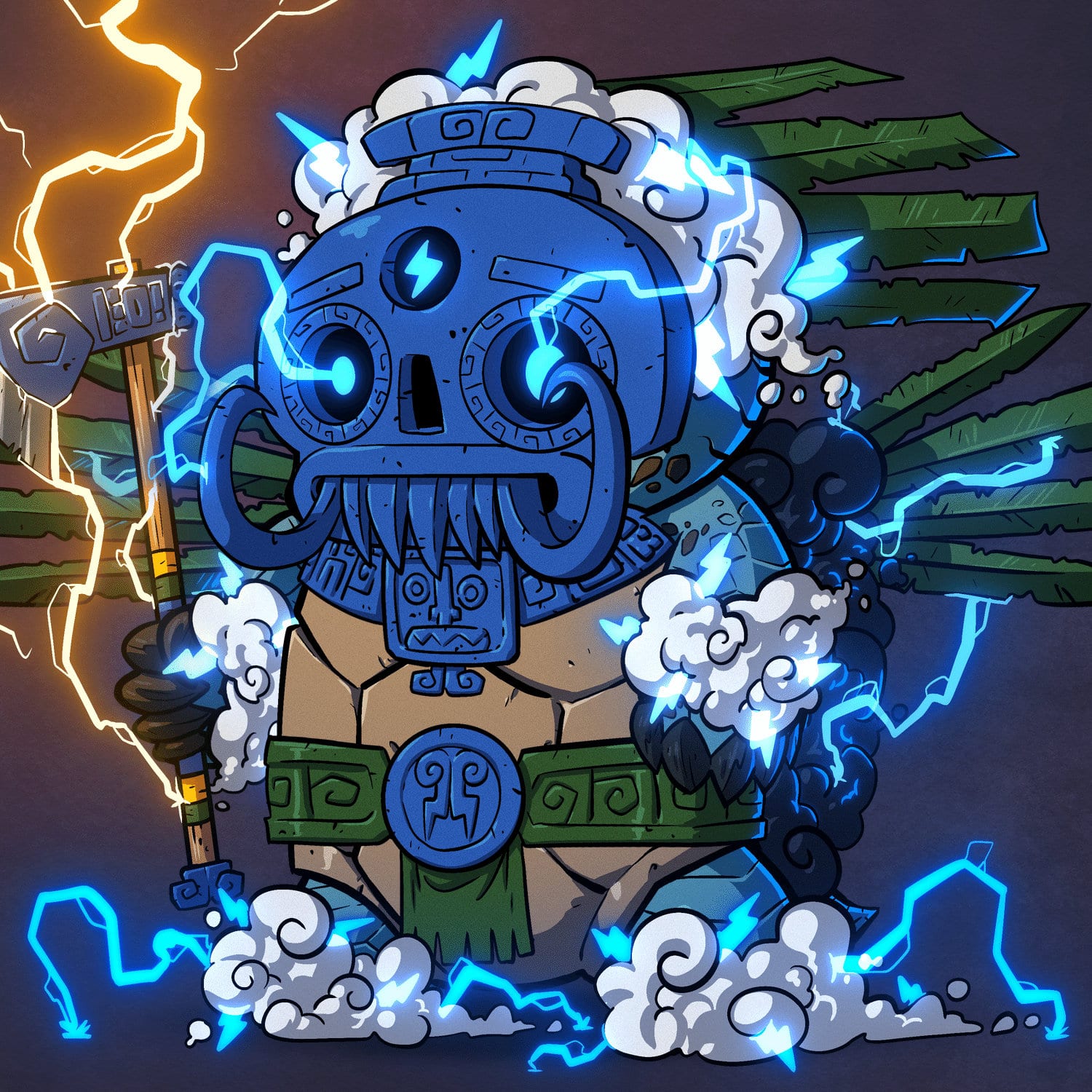 Turtle #1520 - Chaac