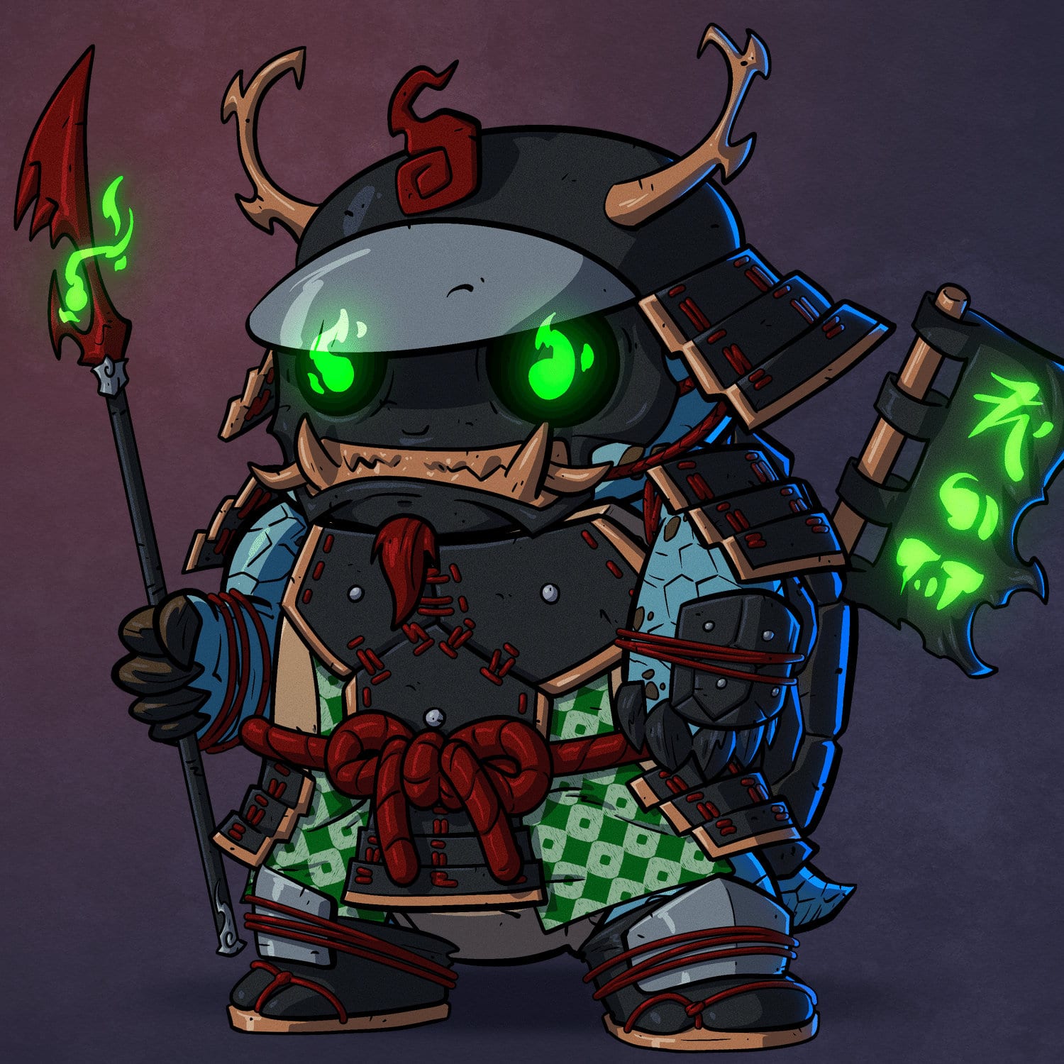 Turtle #1600 - Hatamoto Samurai