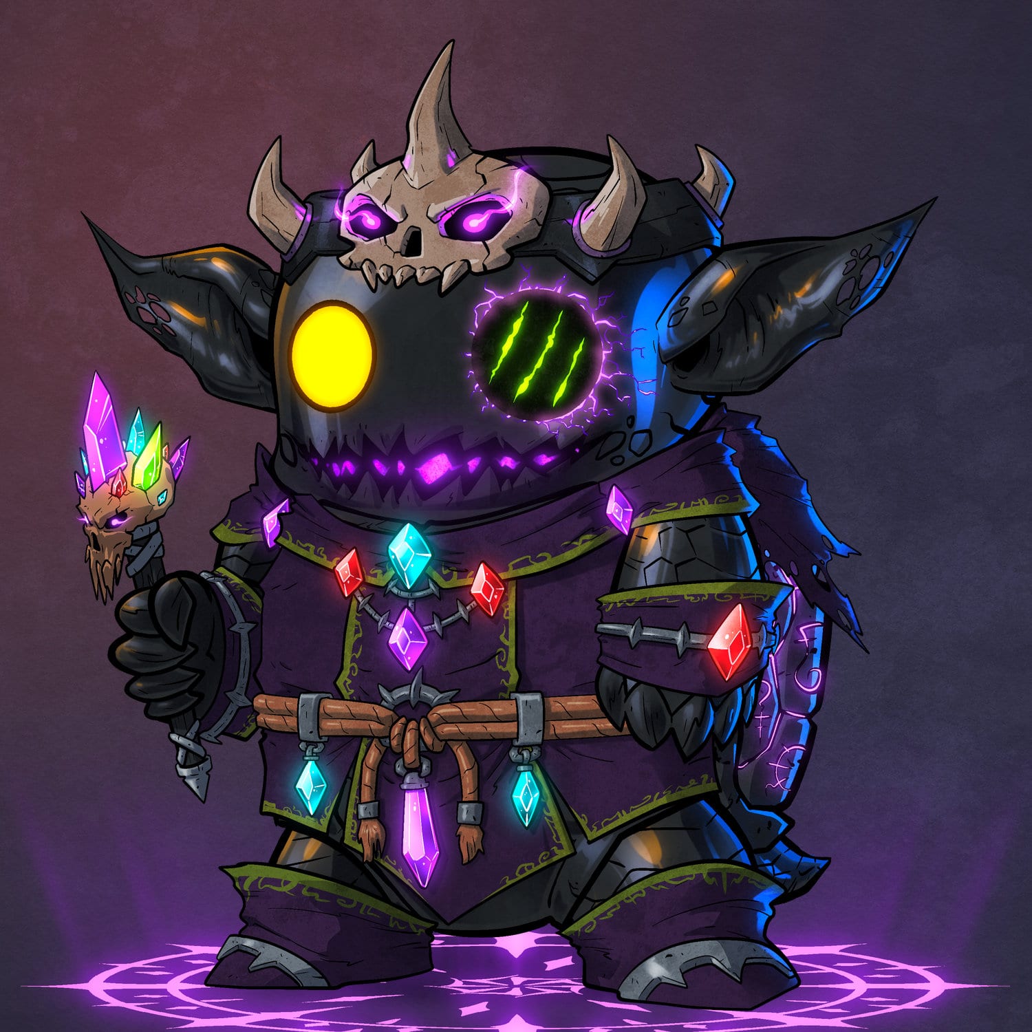 Turtle #1980 - Goblin Necromancer