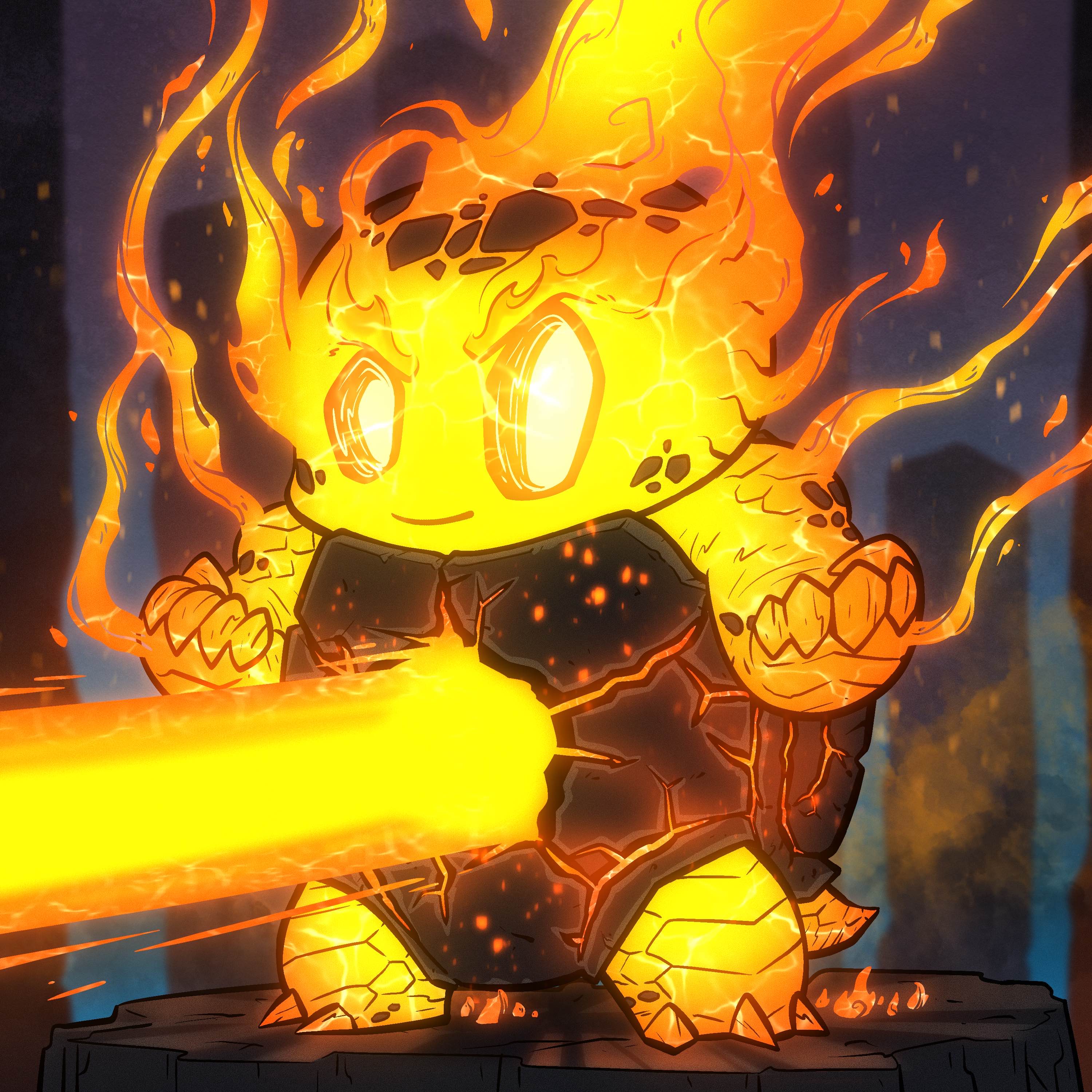 Turtle #3 - Fire Elementurt