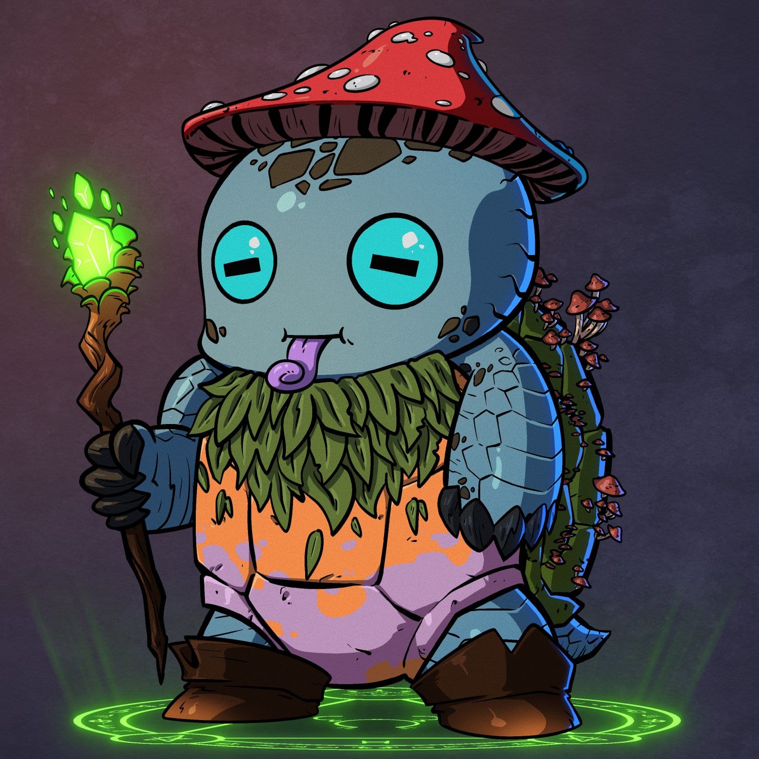 Turtle #432 - Shroom Wizard