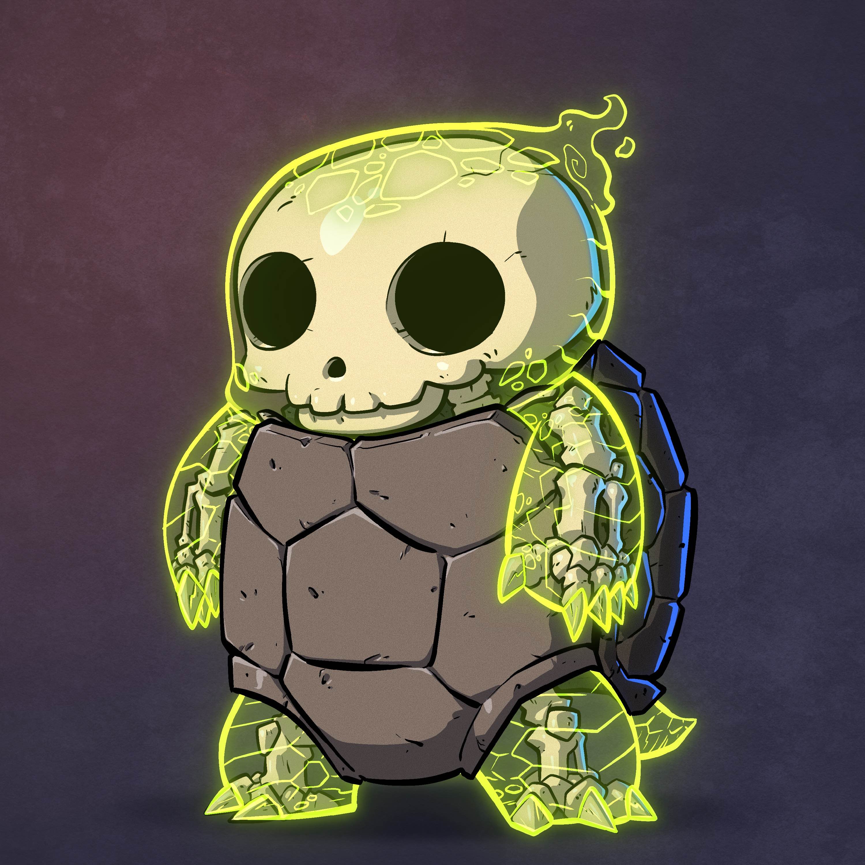 Turtle #331 - Spectral Skeleturt