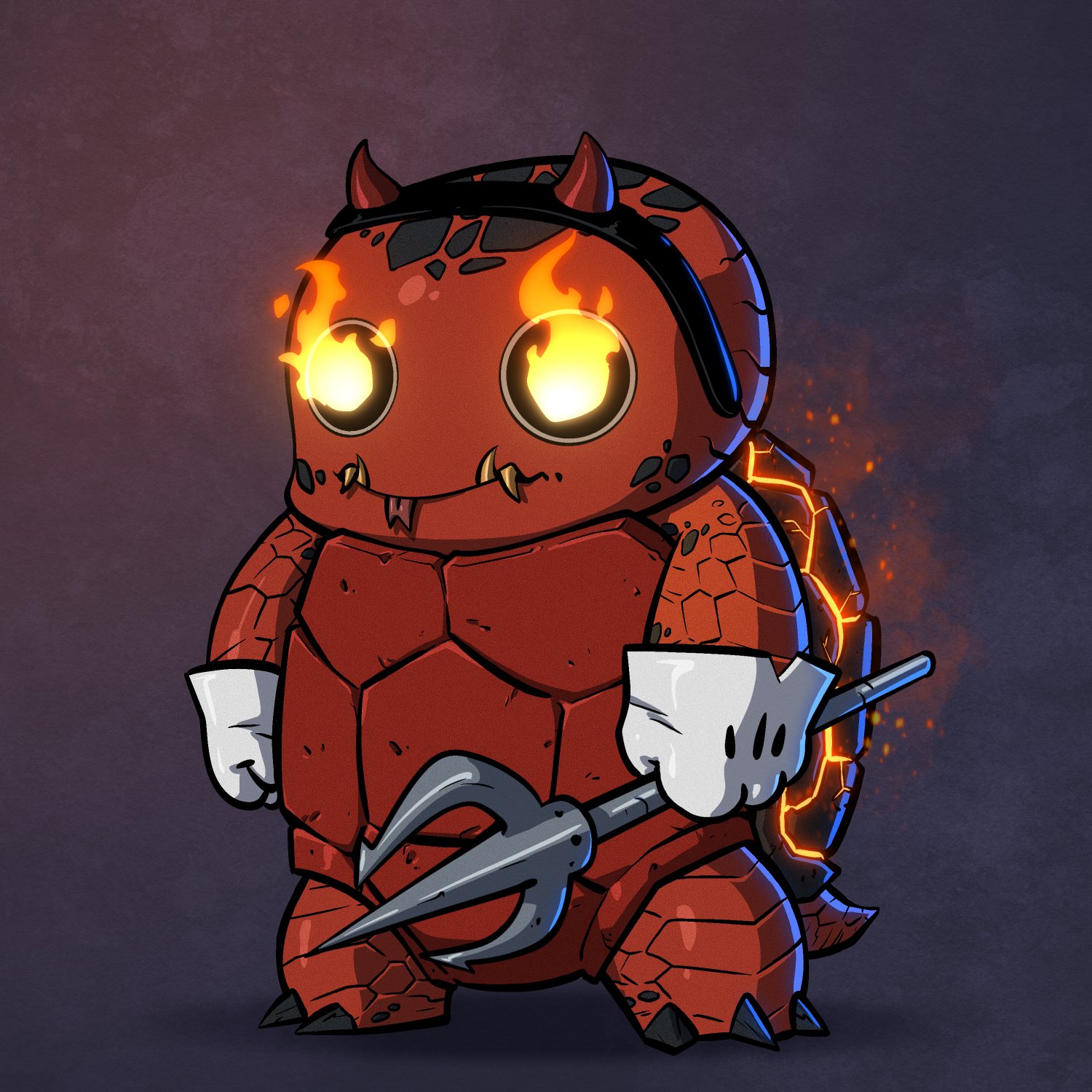 Turtle #666 - Devilish