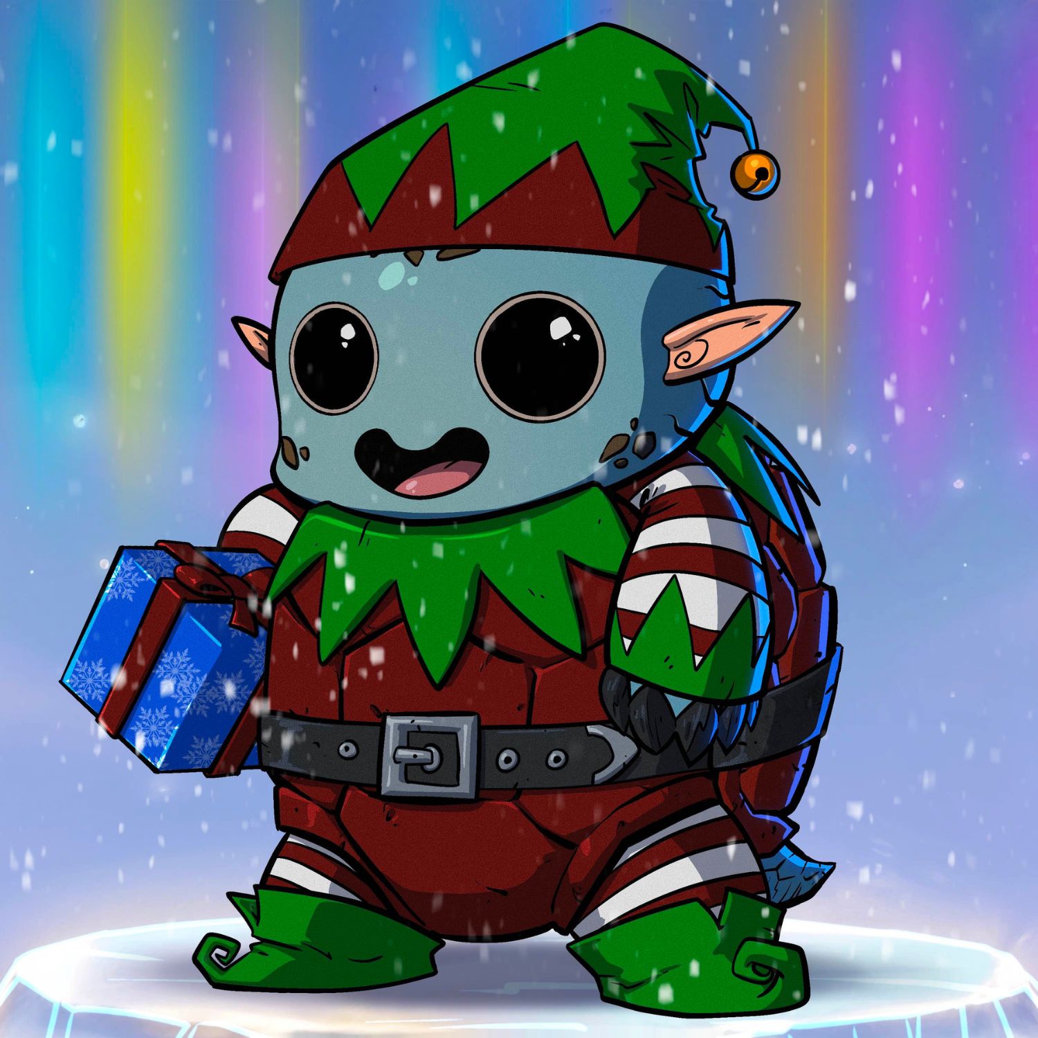 Turtle #893 - Santa's Helper