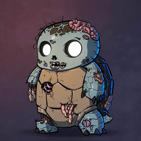 Turtle #13 - Zombie