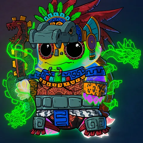 Turtle #1428 - Quetzalcoatl