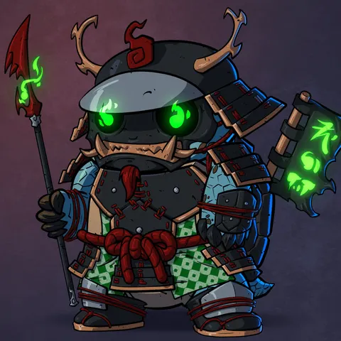 Turtle #1600 - Hatamoto Samurai