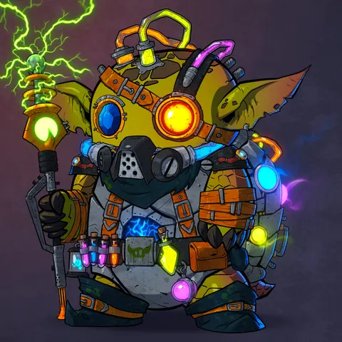 Turtle #1848 - Goblin Alchemist