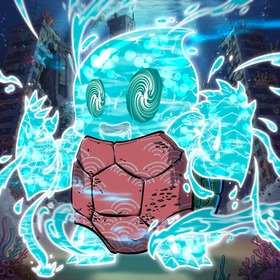 Turtle #2 - Water Elementurt