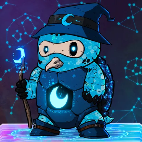 Turtle #27 - Moon Wizard