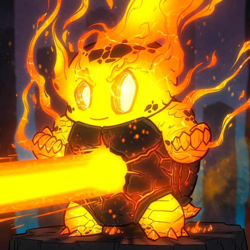 Turtle #3 - Fire Elementurt